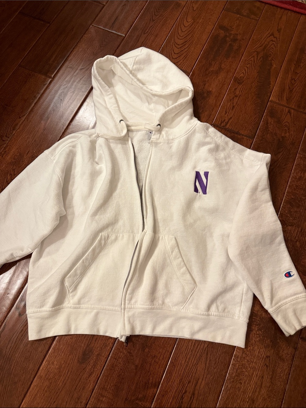 Northwestern women’s full zip hoodie